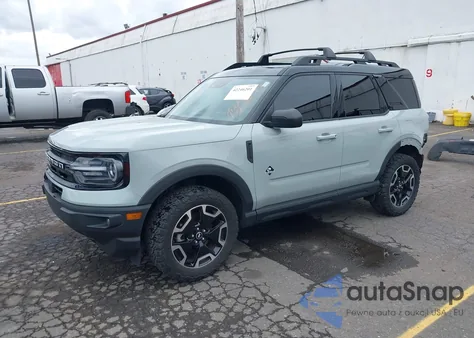 2022 Ford Bronco Sport Outer Banks из США, поврежденный, VIN 3FMCR9C60NRD17755